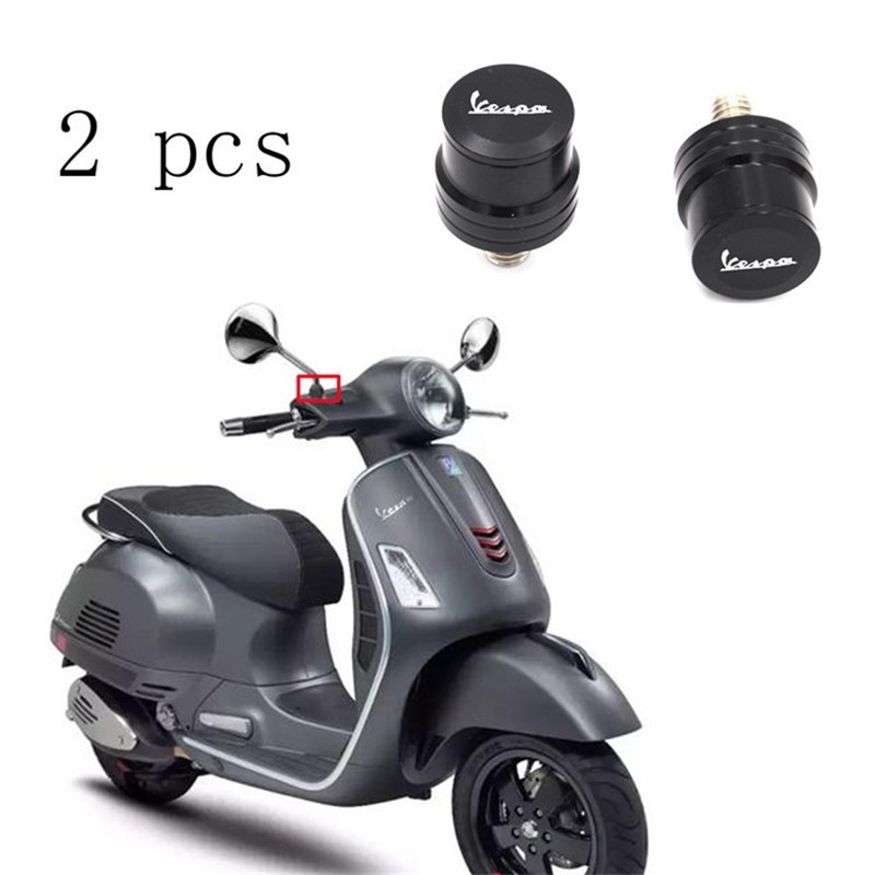 ℡有車族❏偉士牌 比亞喬 VESPA 春天150 衝刺 150 改裝反光鏡塞 孔塞 後視鏡螺絲堵頭