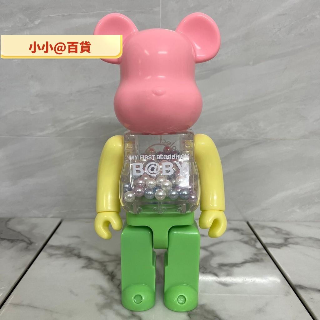 小小@百貨bearbrick400暴力熊積木熊千秋搪膠網紅潮流公仔擺件禮物批發代發