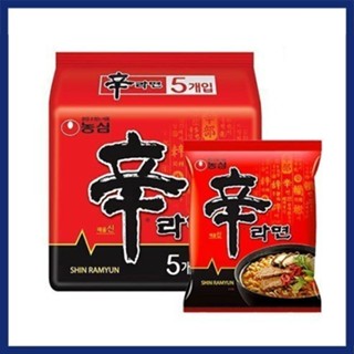 現貨 韓國 農心 辛拉麵 長效期 5入 境內版 Nongshim 韓國泡麵 韓國拉麵 辣泡麵 泡麵 內銷版 辛拉麵5入