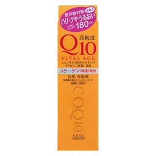 日本 バイタルエイジ 化妝水 Q10保濕化妝水 180mL KOSE 高絲