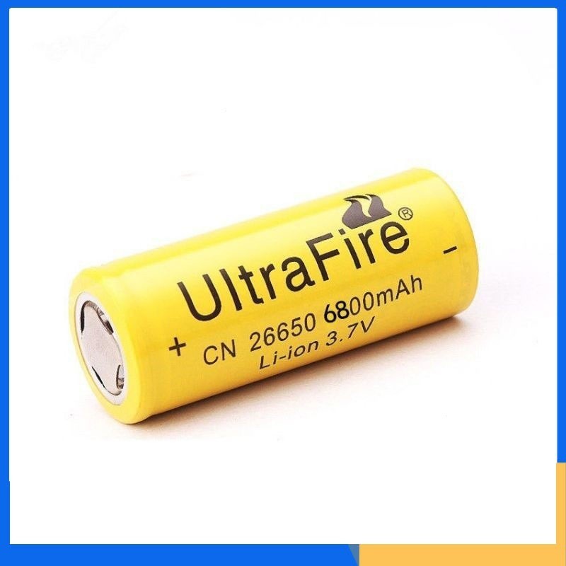 美國UItra Fire 神火 26650鋰電池 6800mah 適用手電筒 頭燈 P70手電筒 行動電源1*