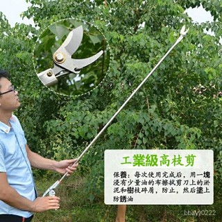 台灣勁銷 不銹鋼高空修枝剪刀長桿家用強力省力粗枝園藝SK5剪刀果樹剪 伸縮剪枝器 園藝工具 加長 鋒利 樹枝剪