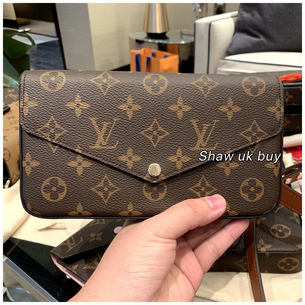 精品二手 LV 路易威登 M61276 FéLICIE POCHETTE 三合一 鏈帶包 肩背包 斜挎包 手拿包