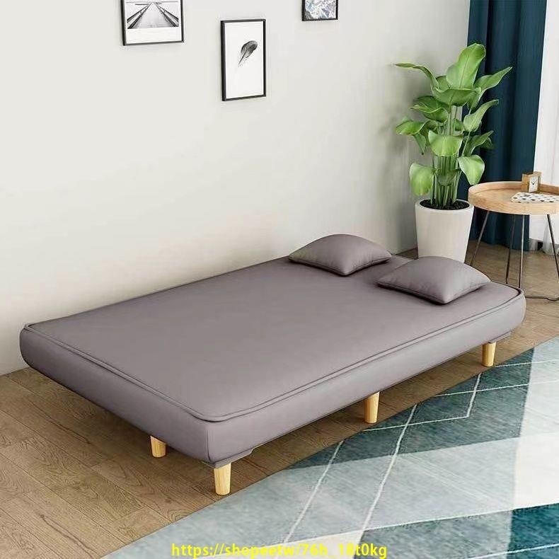 【免運】多功能折叠沙发床简约布艺单客厅出租房懒人沙发小户型出租屋