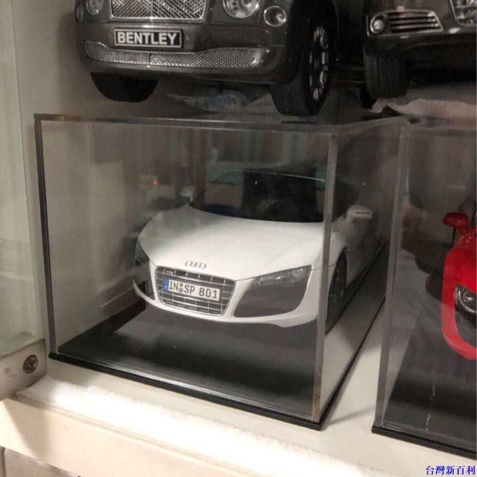熱銷#1:32 24 18 43 64汽車模型防塵罩展示盒4S店專用亞克力罩模型收納#台灣新百利
