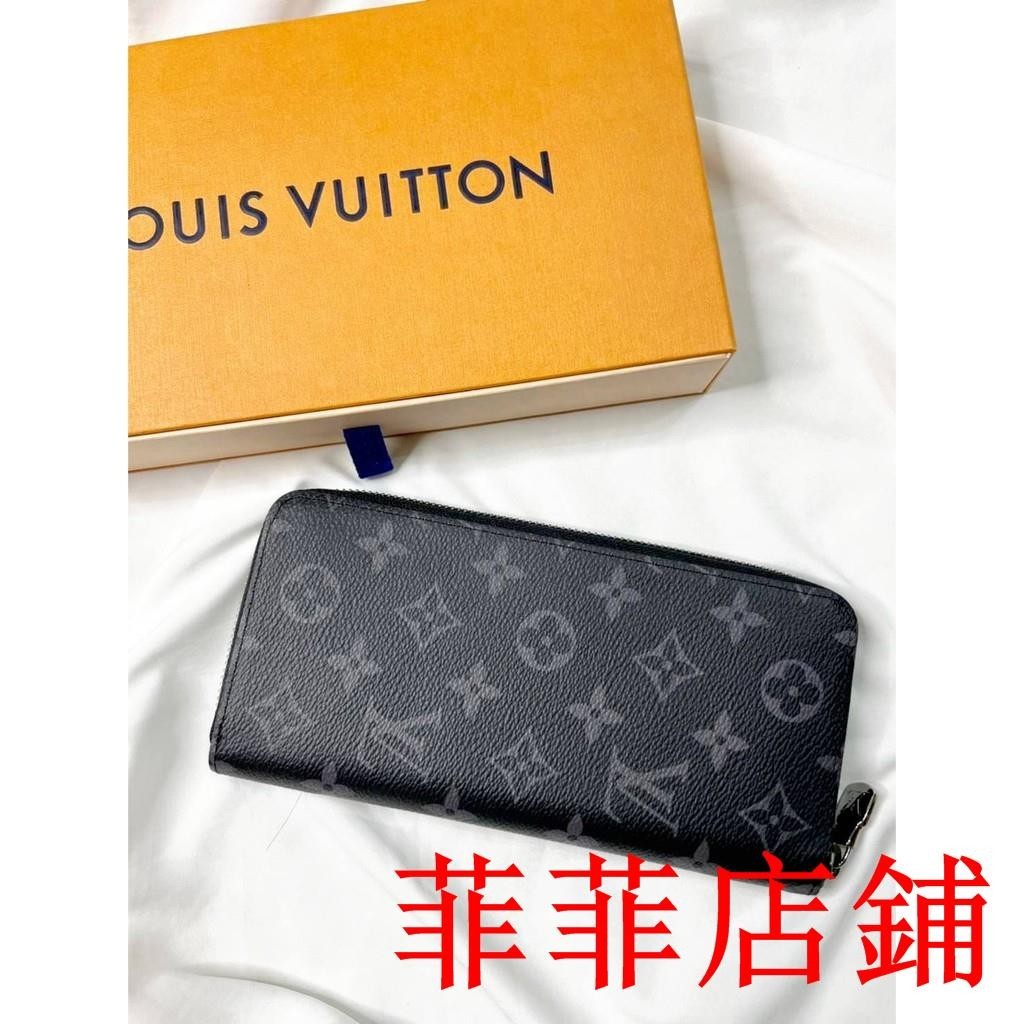 菲菲二手/LOUIS VUITTON LV 直式拉鏈錢包 M62295長夾皮夾