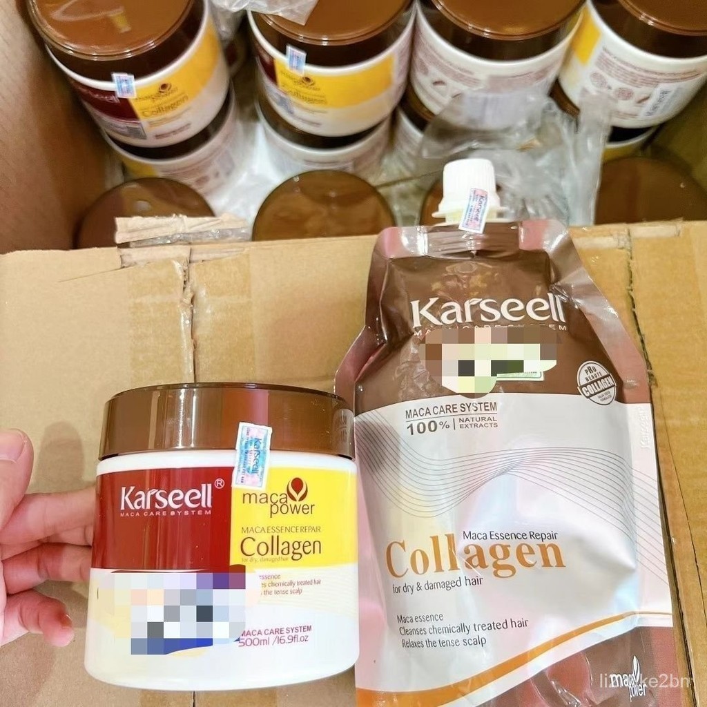 👍Hấp Phục Hồi Collagen Karseell 越南髮膜染燙髮修複護髮素👍