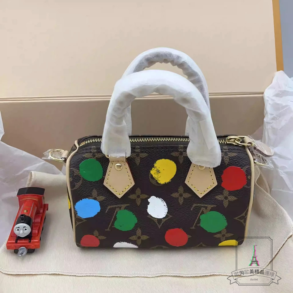 Louis Vuitton 路易威登 LV X Yayoi Kusama 草間彌生 speedy nano M81979