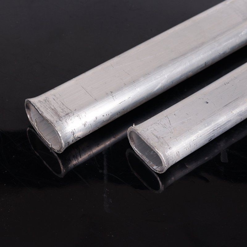 熱賣13鋁管鉗壓管JT35-240平方鋼芯鋁絞線高壓接續管橢圓形導線壓接管