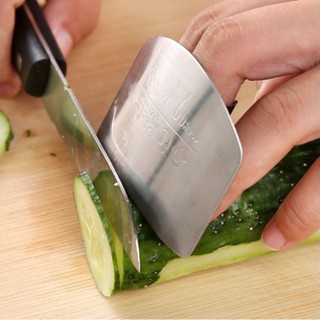 不銹鋼護指器切菜護手器保護手指套衛士廚房切肉護指套防切手神器AVFD