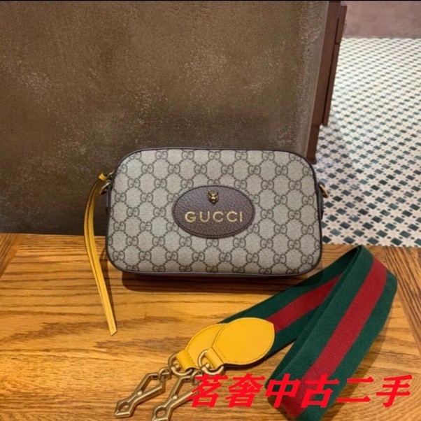 GUCCI 古馳 Tracolla Suprem 虎頭包 相機包 單肩包 斜背包 476466