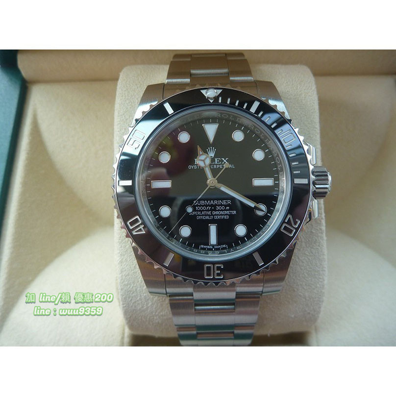 Rolex 114060國內2017/5品相如新亂碼字頭盒單齊全116610 116520 AP