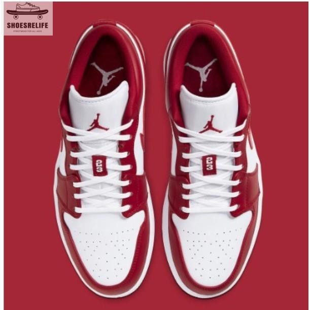 【SR】AIR Jordan 1 Low Gym Red White AJ1 553558-611 現貨