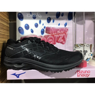 慶豐體育👟 MIZUNO WAVE INSPIRE 18 寬楦慢跑鞋 全黑 J1GC224438 男鞋