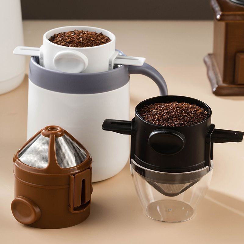 【台灣熱銷】咖啡用具 小天使咖啡過濾器 便捷式咖啡漏鬥手衝咖啡濾紙 掛耳咖啡