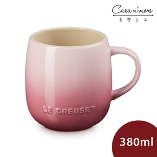 Le Creuset 蛋蛋馬克杯 茶杯 陶瓷杯 380ml 櫻花粉