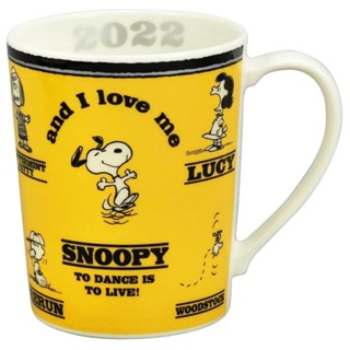 免運 史努比 Snoopy 2022紀念陶瓷馬克杯(350ML) 日本製 賣場多款任選