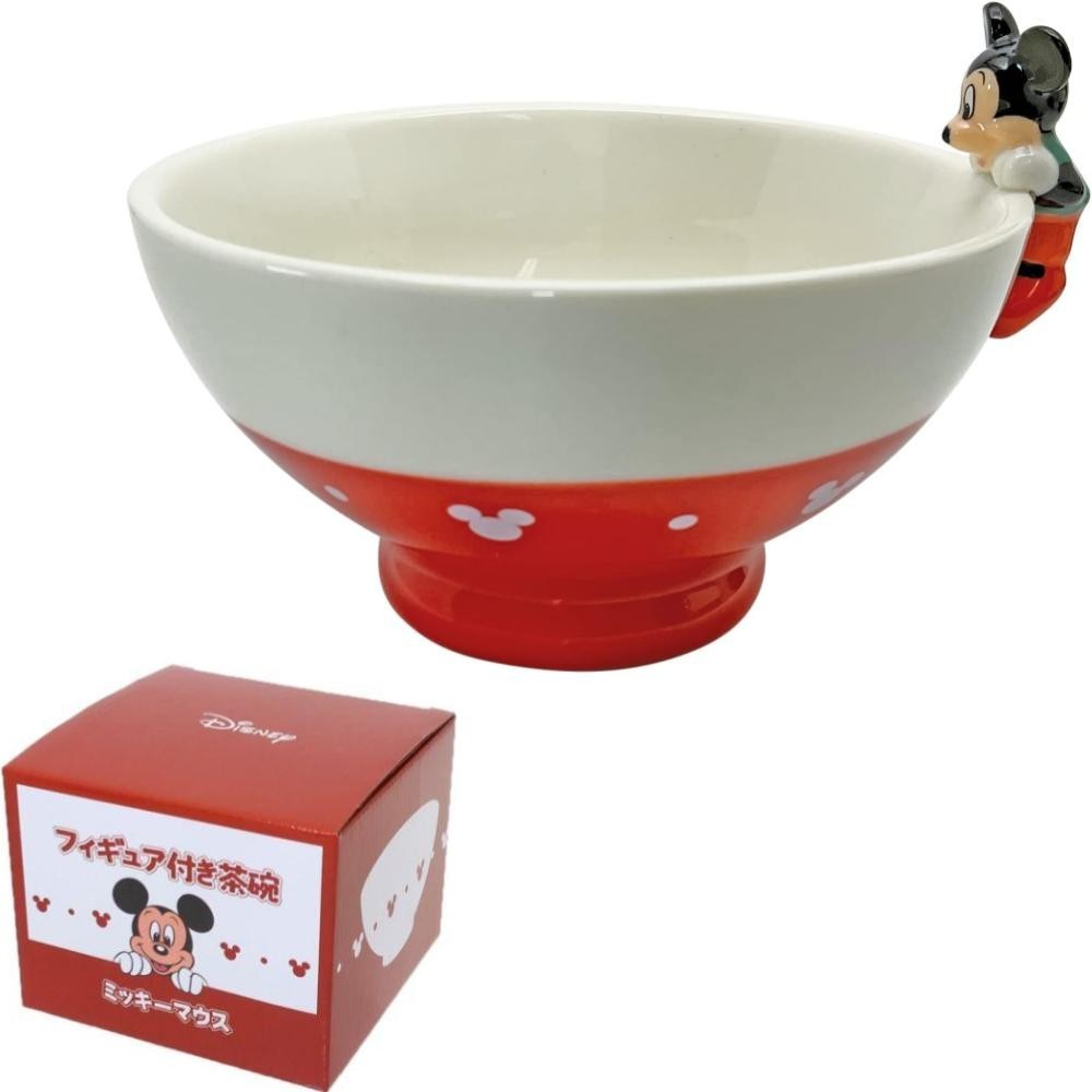 免運 日本進口 迪士尼 Disney 米奇 Mickey 陶瓷茶碗(杯緣子/11CM) 賣場多款任選