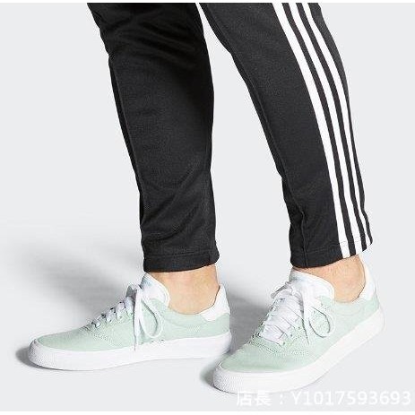 Adidas NEO 3MC 經典 復古 透氣 輕便 低幫 百搭 薄荷綠 休閒 運動 滑板鞋 EG2738 男女鞋