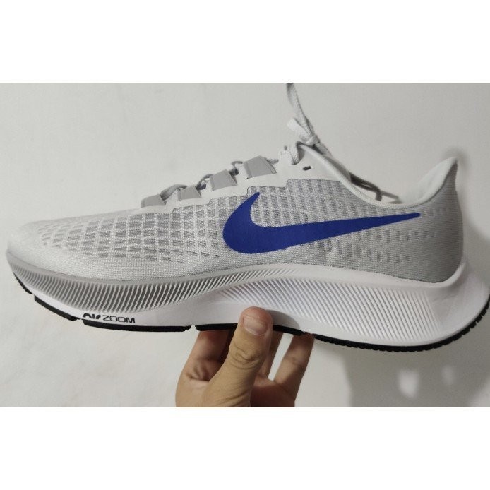Nike Air Zoom Pegasus 37 灰 紅藍鴛鴦 籃球 運動 男 女 BQ9646-006 慢跑鞋