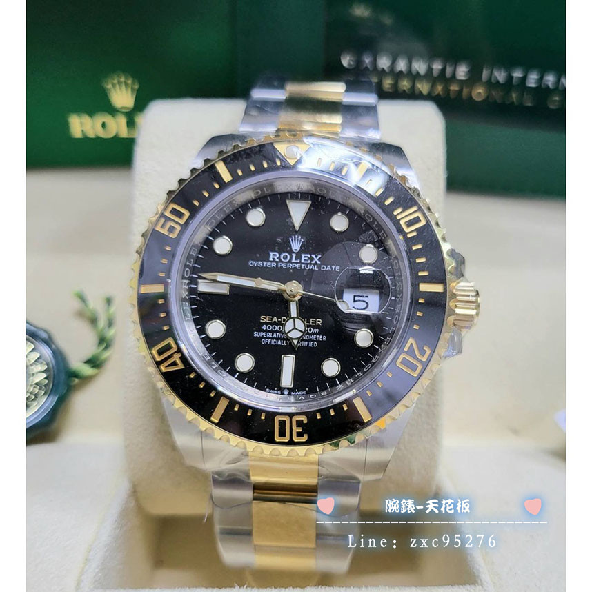 Rolex 勞力士 海使 Sea 50週年 126603 半金 單金 21.09 Deepsea 126600腕錶