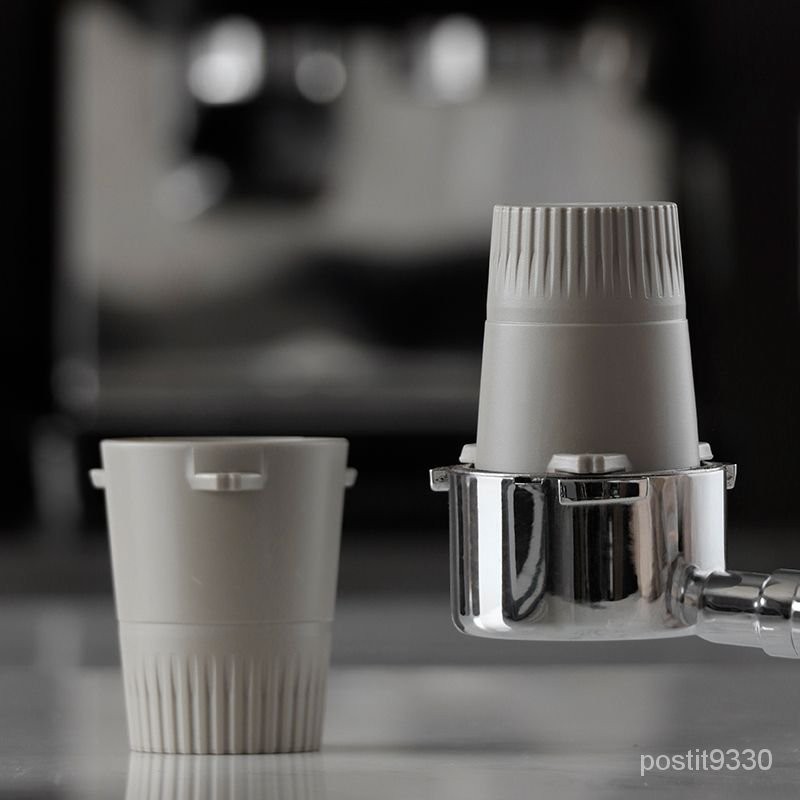 優選好貨🛒 咖啡機 針式佈粉器 打散器 咖啡佈粉針 咖啡佈粉針 咖啡杓 咖啡佈粉 ABS接粉杯58mm通用意式咖啡機手柄