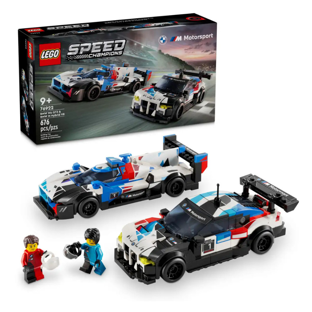 『現貨』LEGO 76922 SPD-BMW M4 GT3&amp;M Hybrid V8 盒組   【蛋樂寶樂高館】