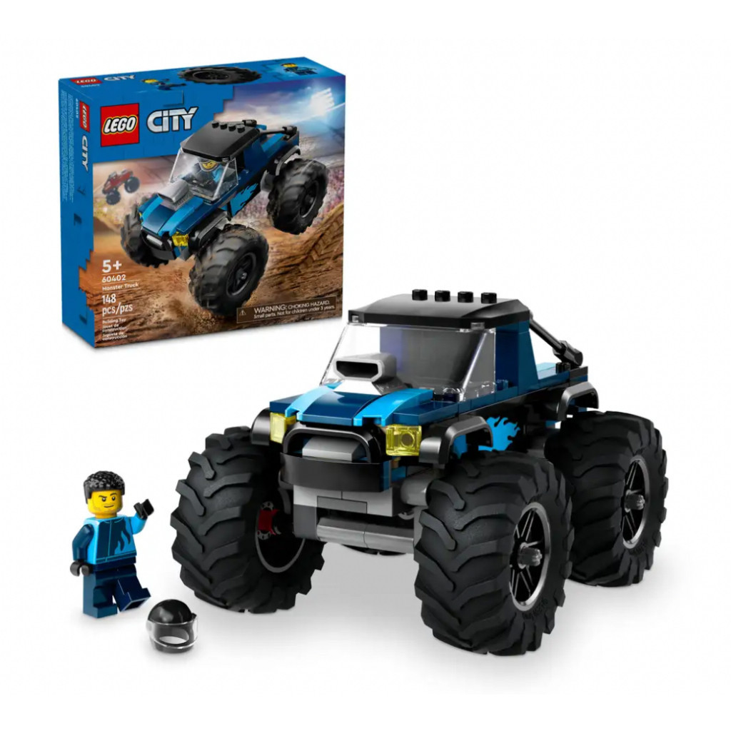 『現貨』LEGO 60402	City-藍色怪獸卡車   盒組 【蛋樂寶樂高館】