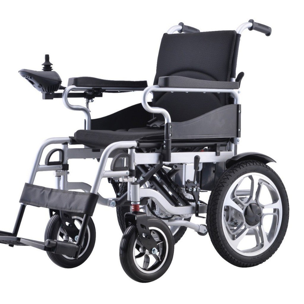 廠傢批發行倍捷電動輪椅可折疊全自動長續航鋰電池老年人、殘疾人輕便00