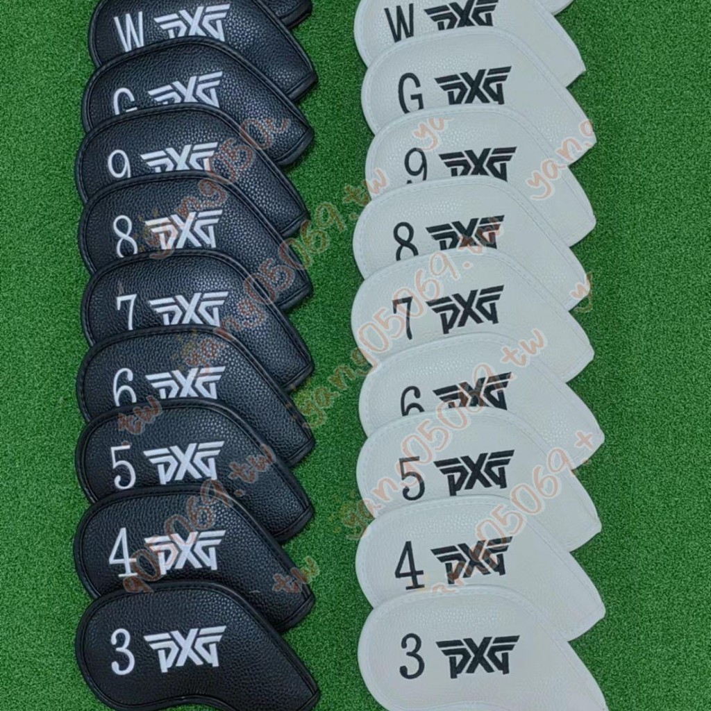 新款PXG高爾夫鐵桿套,球桿保護套 磁鐵吸合桿頭套。-5N