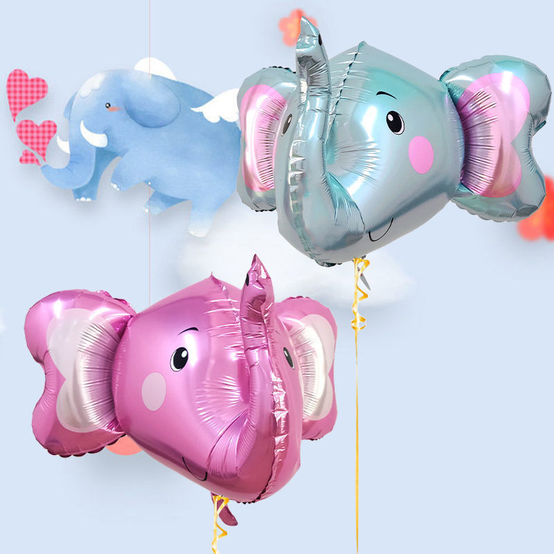 動物氣球 造型氣球 鋁膜氣球  3D立體卡通動物熊氣球寶寶玩具氣球鋁膜森林係列兒童生日派對裝飾
