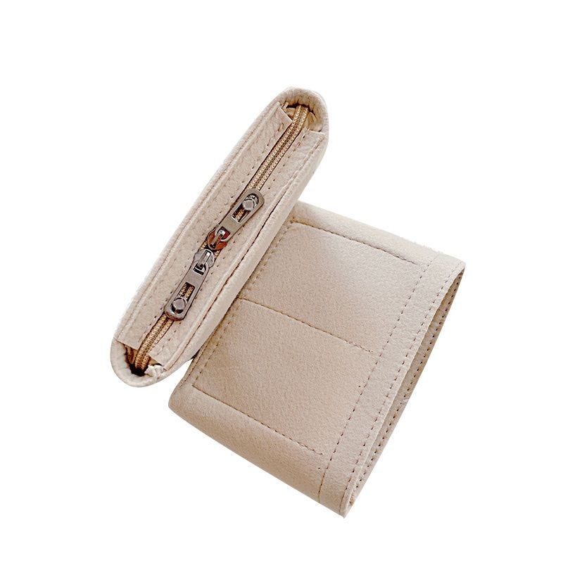 內膽包🎀適用于ISSEYMIYAKE三宅一生小方盒新款迷你包內膽包中包收納四格 包包收納 包中包