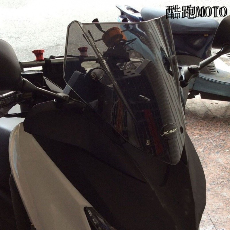 /風鏡適用於XMAX125 250 300 2017-2019 摩托車擋風 前擋風 頭罩風 擋改裝 配件