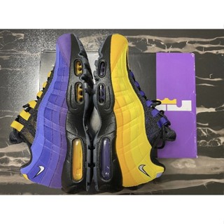 Nike Air Max 95 NRG "Lakers" 紫金湖人鴛鴦 詹姆斯 籃球 CZ3624-001 慢跑鞋