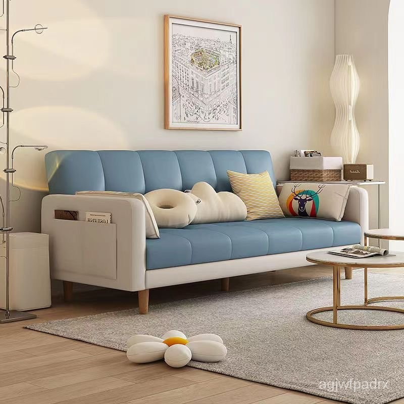 Sunny Corner🌹折疊沙發床一體兩用可折疊客廳臥室簡易出租屋用小戶型現代簡約