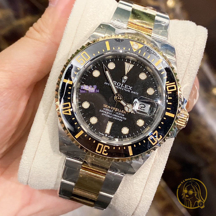 ROLEX 半金海使 春風款126603🔺2022年保卡｜全新