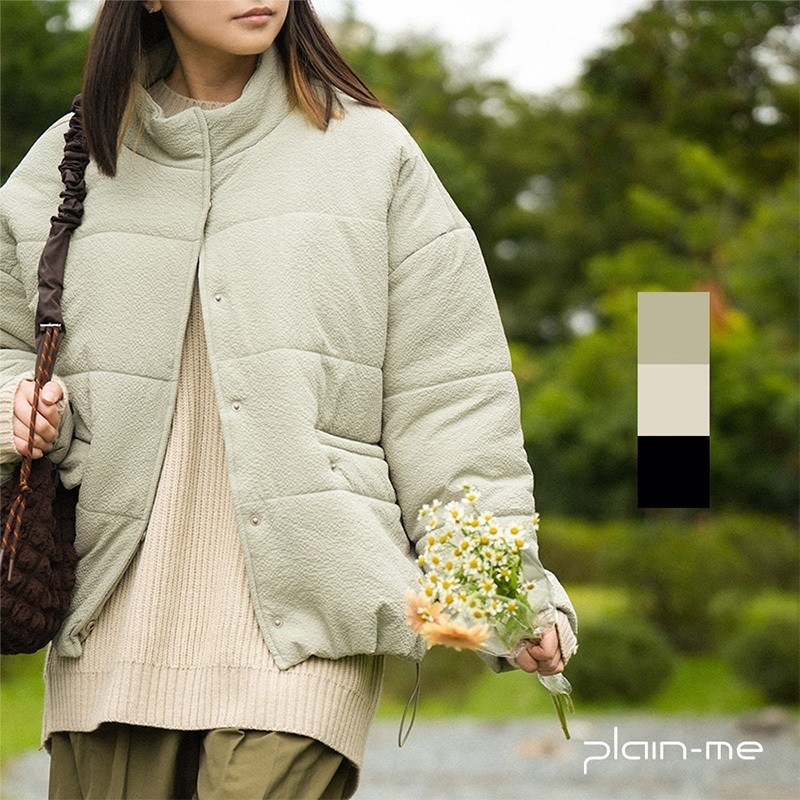【plain-me】SAAKO 短版鋪棉外套 SAA1113-232 <女款 外套 長袖>