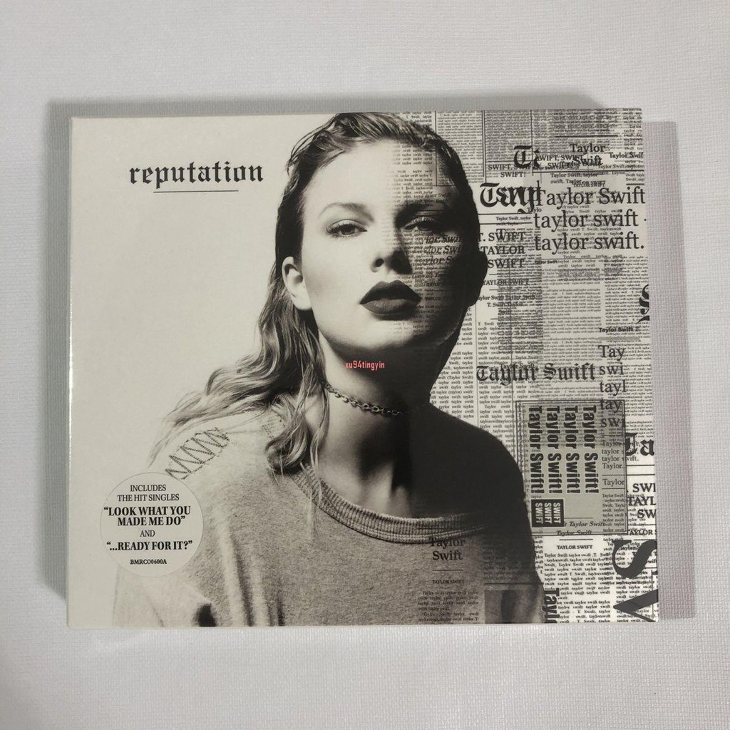 泰勒斯威夫特 Taylor Swift Reputation CD附海報 專輯CD＆全新塑封專輯