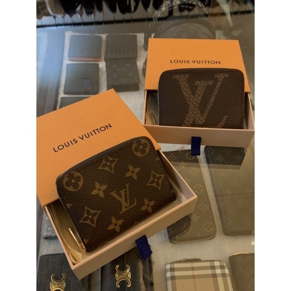 Louis Vuitton LV 經典滿版lgoo、大LV標誌、花卉圖案 拉鍊零錢包