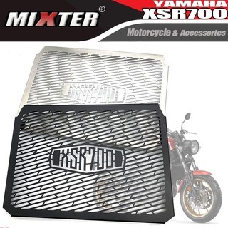 適用 YAMAHA 雅馬哈 XSR700 XSR 700 2015-2020年 改裝 不鏽鋼水箱護網散熱器水箱保護罩網&