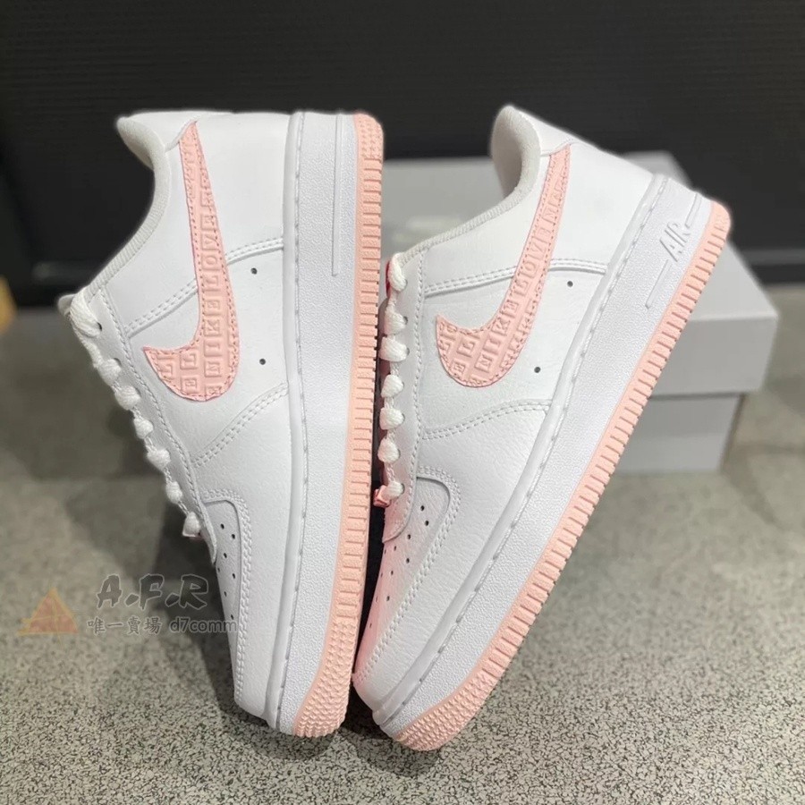 Nike Air Force 1 AF1 Valentines Day 情人節 白粉 女鞋 休閒鞋 DQ9320-100