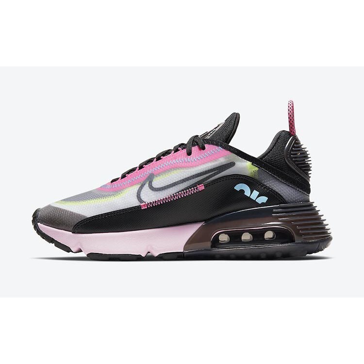 {正品}Nike Air Max 2090 Pink Foam CW4286-100 女鞋 黑粉