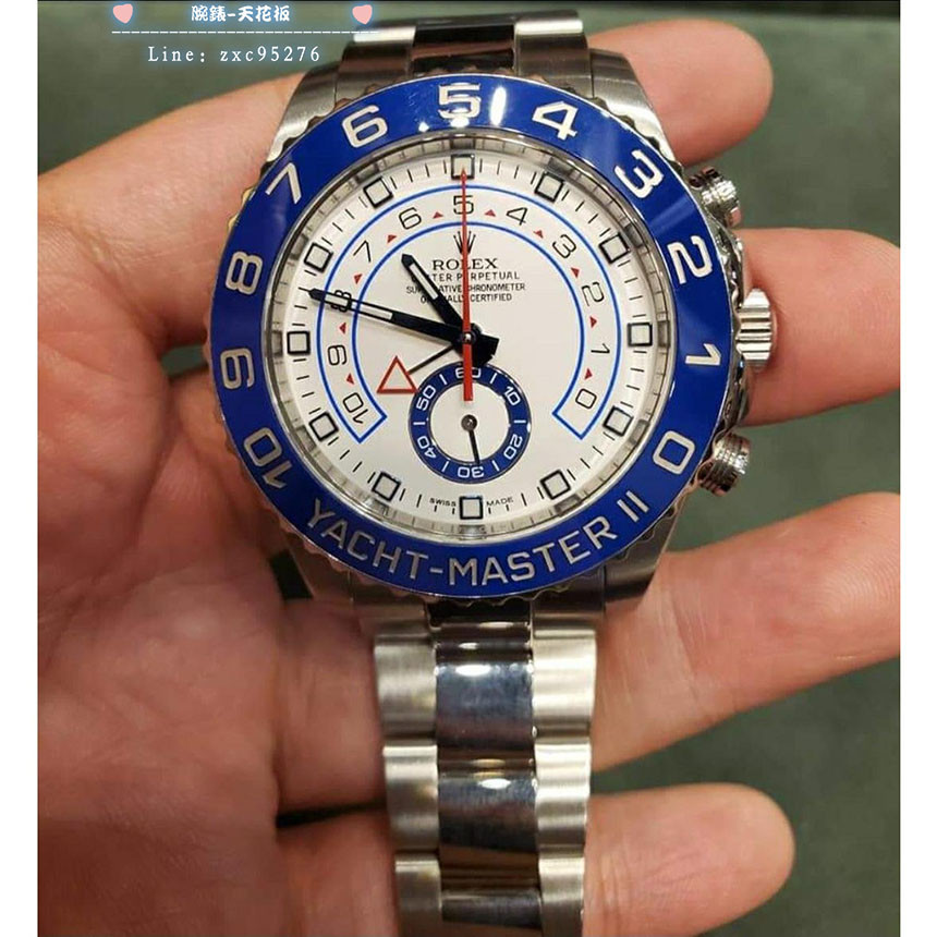 勞力士 116680 大遊艇 Rolex Yacht-master Ii 遊艇名仕Ii型 帆船倒數計時陶瓷框 停產