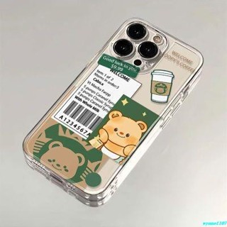 🔥新款·星巴克黃熊華為mate60pro/9z手機殼p60PRO矽膠NOVA11/7se新款8蘋果保護殼