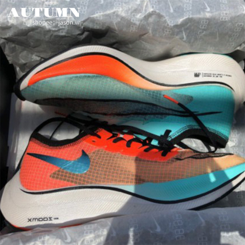 特價款 Nike Zoom X Vaporfly Next % Eext% 青橙鴛鴦 超級運動跑鞋 Cd4553-300