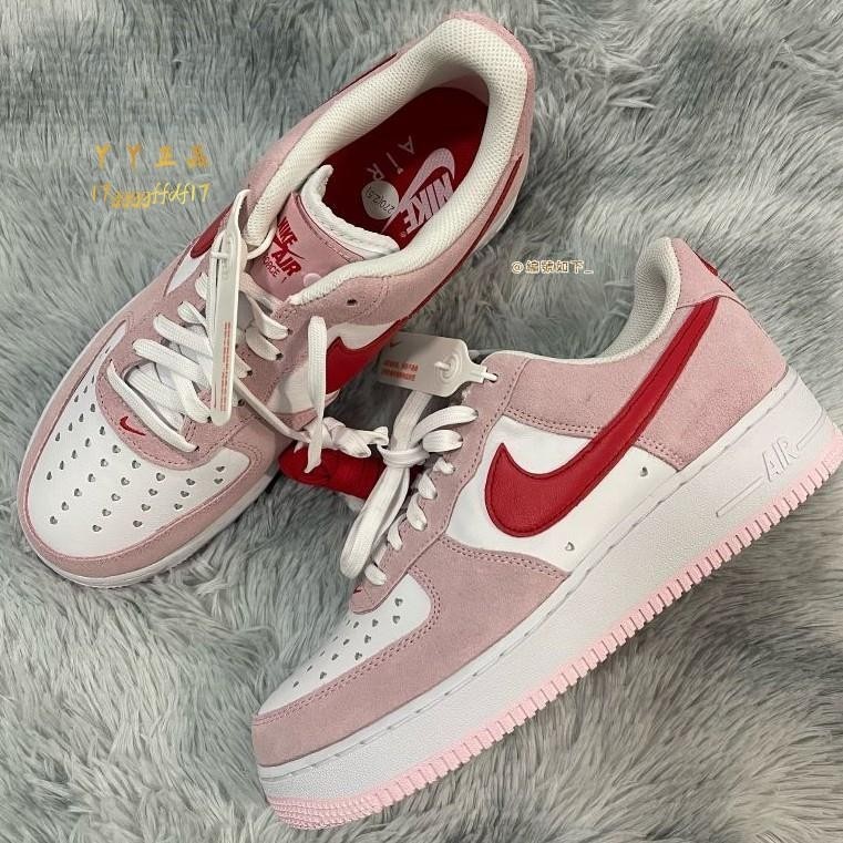 韓國代購 Nike Air Force 1 '07 QS Valentine's Day DD3384-600