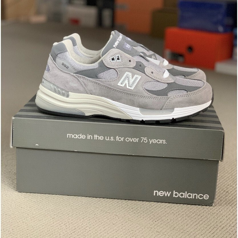 New balance 992 元祖灰 D寬 男 女 總統 M992GR 慢跑鞋