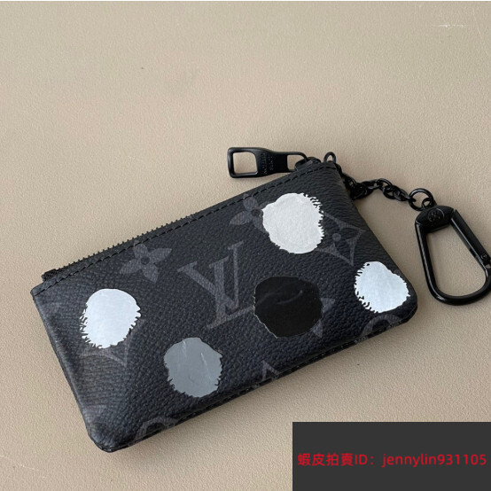 二手LV 路易威登 LV x YK Pochette Clé 23新款 零錢包 鑰匙包 包包吊飾 M81929