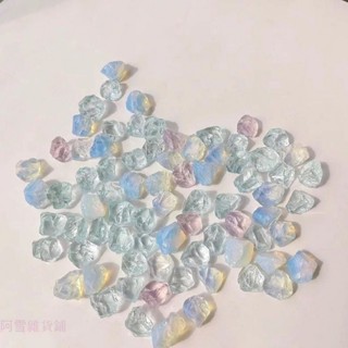 天然水晶 蛋白石 水晶原石 白水晶 小顆粒 不規則水晶 原礦開埰 原石 擺件 香薰擴香石 水晶碎石 純天然 水晶擴香石