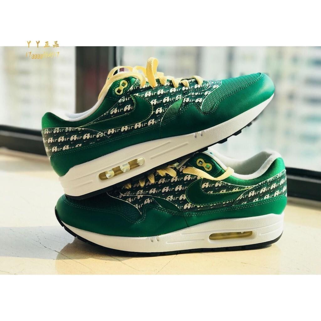 免運 Nike Air Max 1 PRM “Pine Green” 白綠 檸檬 休閒鞋 CJ0609 300